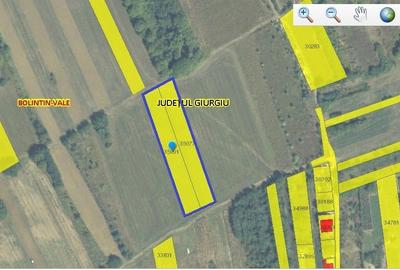 Vanzare teren intravilan, Bolintin Vale, 5.000 mp, 20 EUR  mp, comision 0% - 4
