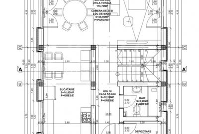Casa tip duplex, la alb - Sura Mica - COMISION 0 - 5