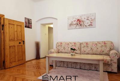 Apartament cu 2 camere nedecomandat, mobilat în Ultracentral