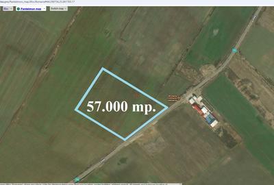 5,7 Ha. vav de Dovinot - Mihailesti, teren intravilan cu deschidere la DN6 - 9