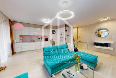 Apartament cu 3 camere, 71mp utili+balcon 12mp, loc de parcare - 2
