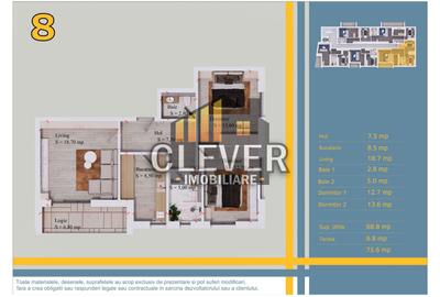 Apartament cu 3 camere decomandat în Theodor Pallady