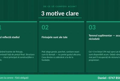 Vilă individuală P+1E  la pădurea Rosu · Curte proprie · Chiajna, Ilfov - 13