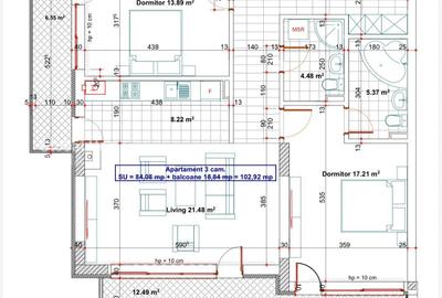 13 Septembrie | Top Residence | 3 Rooms | Double Balcony - 4