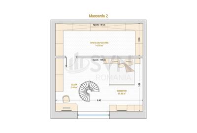 REA1021780 Apartament 2 camere duplex Marriot - 20