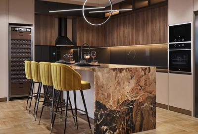 Apartament 4 camere-220 mp-Penthouse-Ansamblu Rezidential Finalizat-2 min Metrou - 8