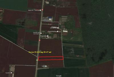 Vand teren Snagov Tancabesti deschidere DN1 47 ml  19.000mp - 2