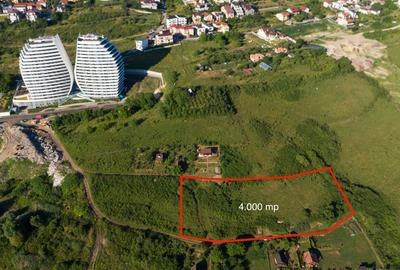 Teren construibil 4.000 mp, strada Frunzisului, langa Wings