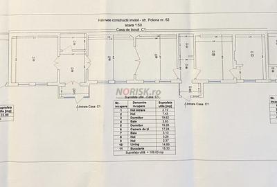 Casă 4 Camere | 131MP | Polonă | 424MP | Garaj | Centrală - 18