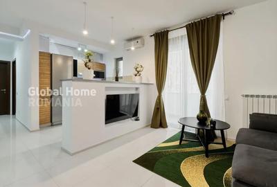 Apartament cu 2 camere semidecomandat, mobilat în Herăstrău