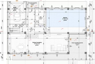 Casa cu piscina interioara si priveliste catre Cetatea Cisnadioarei - 26