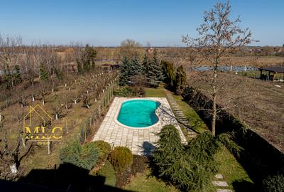 Vilă spectaculoasă cu deschidere la lac Snagov | Piscină | Teren tenis | Gruiu - 7