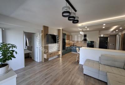 Apartament cu 2 camere semidecomandat, mobilat în Dâmbul Rotund