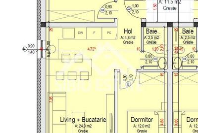 Apartament 3 camere de vânzare ,zona de vest, comision 0 - 12