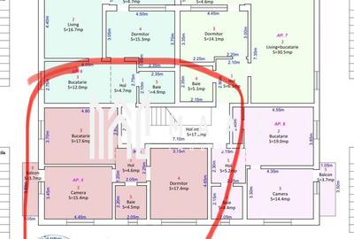 Apartament 3 camere I Etajul 1 I Selimbar - 8