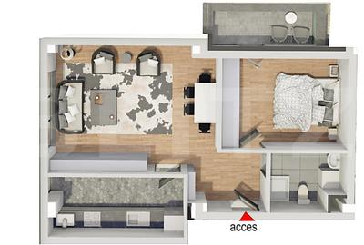 Comision 0!Apartament 2 camere,confort sporit,Bloc Nou,Petrom Calea Baciului - 2