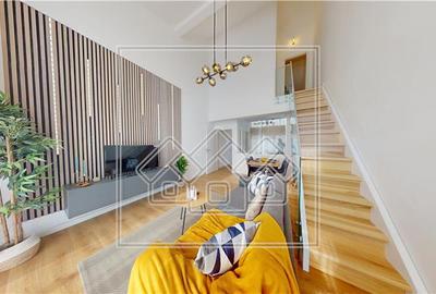 Penthouse 3 camere, intabulat, finisat la alb (NCL-41D-Mi) - 1