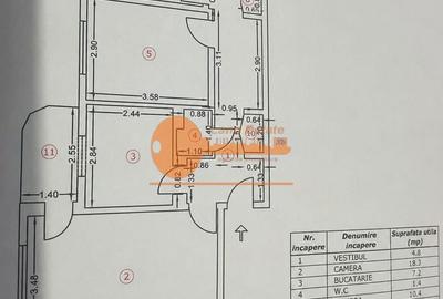 Apartament cu 3 camere in Apusului - 8