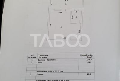 Garsonieră decomandată în Sud-Vest