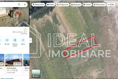 Teren extravilan de vânzare  1.100mp– Mohu, Șelimbăr - 1