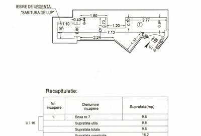Apartament 2 camere de vânzare – Ploiești, Str. Mihai Bravu nr. 69-71 - 15