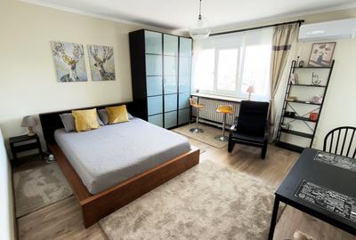 Garsonieră decomandată, mobilată în Lacul Tei