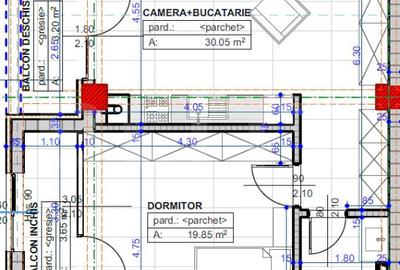 Apartament cu 2 camere decomandat în Exterior Sud