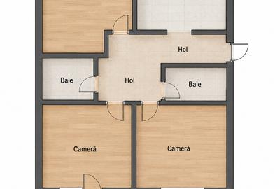 Apartament 3 camere de vânzare – Zona Semi-centrală, Strada Năsăud, Cluj-Napoca - 6