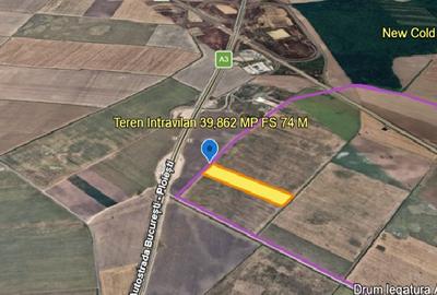 Vanzare Teren 38.862 MP Intravilan Tarla 10–Ștefăneștii de Jos, Zonă nod A3 – A0 - 1