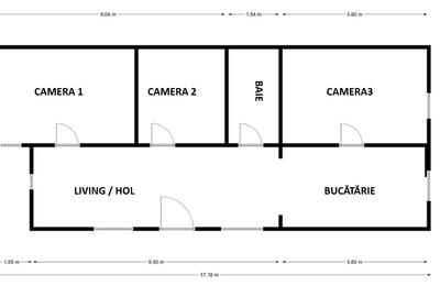 Casa de vanzare 4 camere si teren de 1100m2 Sura Mare, Sibiu - 9