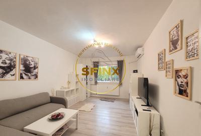 Garsonieră decomandată, mobilată în Tineretului