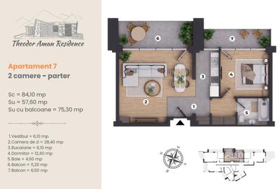 Sinaia – Apartamente de lux in centrul statiunii regale cu finisaje premium - 7