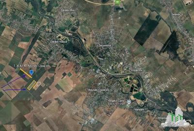Teren Construcții intravilan de 186441 mp, în Adunații-Copăceni
