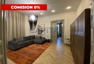 Apartament cu 2 camere semidecomandat, mobilat în Central