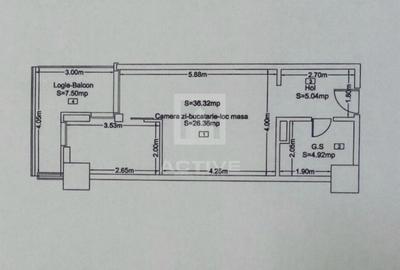 Apartament 1 camera || West Side - 9