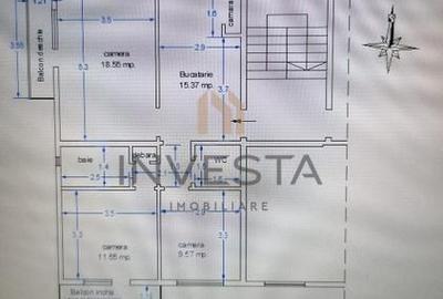 Apartament cu 3 camere decomandate zona Titulescu - 6