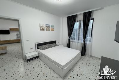 Apartament cu 2 camere semidecomandat, mobilat în Central