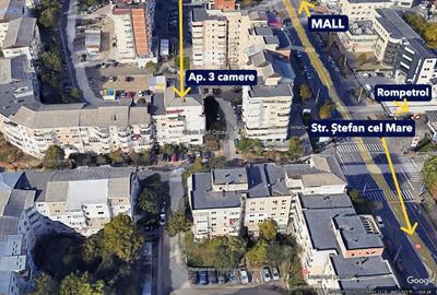 Apartament cu 3 camere de vânzare în zona Stefan cel Mare - 1