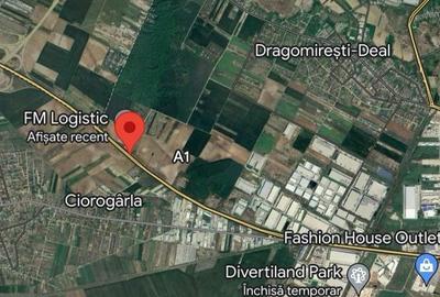 Oportunitate teren vanzare Dragomiresti Deal A1 dezvoltare logistica - 2