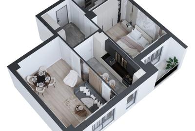 Promotie la plata  cash!  Apartament 2  camere  CUG COD  152238 - 2