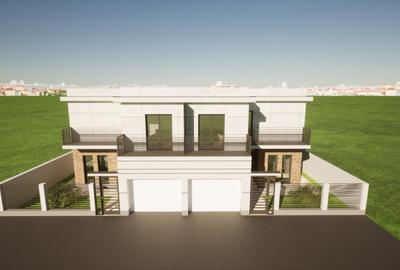 Casă duplex cu arhitectură modernă – 159 mp utili + 50 mp terase, 2 fronturi - 22