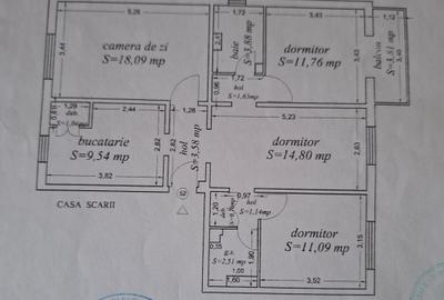 Exclusivitate! Inel I-Liber-4 camere decomandate, etaj 2 - 10