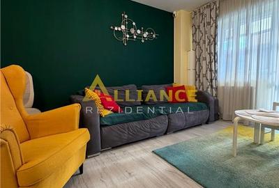 Apartament cu 3 camere decomandat, mobilat în Central