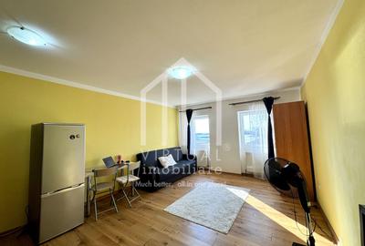 Garsoniera mobilata, 28mp utili, etaj 2/6, bloc cu lift, Broscarie - 1