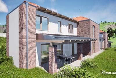 Teren autorizat duplex premium in Feleacu - Natura, asfalt, utilitati complete - 3