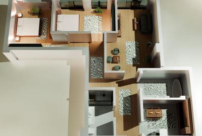 Tomis Nord/Carrefour -Vanzare apartament 3 camere, bloc nou. - 4