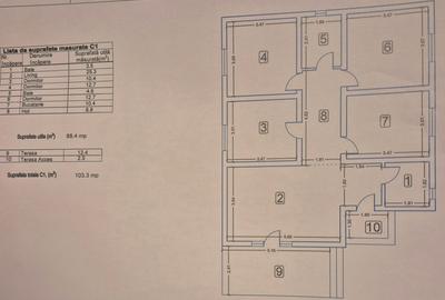 Casa cu 4 camere mobilate/curte individuala/0%comision/ mutare imediata - 11