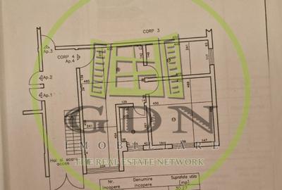 Apartament 3 camere, Bilateral , 67,75mp, cartier Lascar Catargiu, zona Stadion - 9