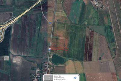 Teren intravilan de vânzare – 2.455 mp, Cerghizel (aproape de autostradă), - 1