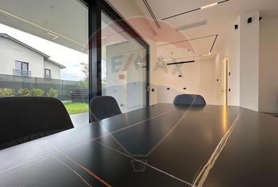 Vila moderna de inchiriat cu 5 camere, prima inchiriere - 6